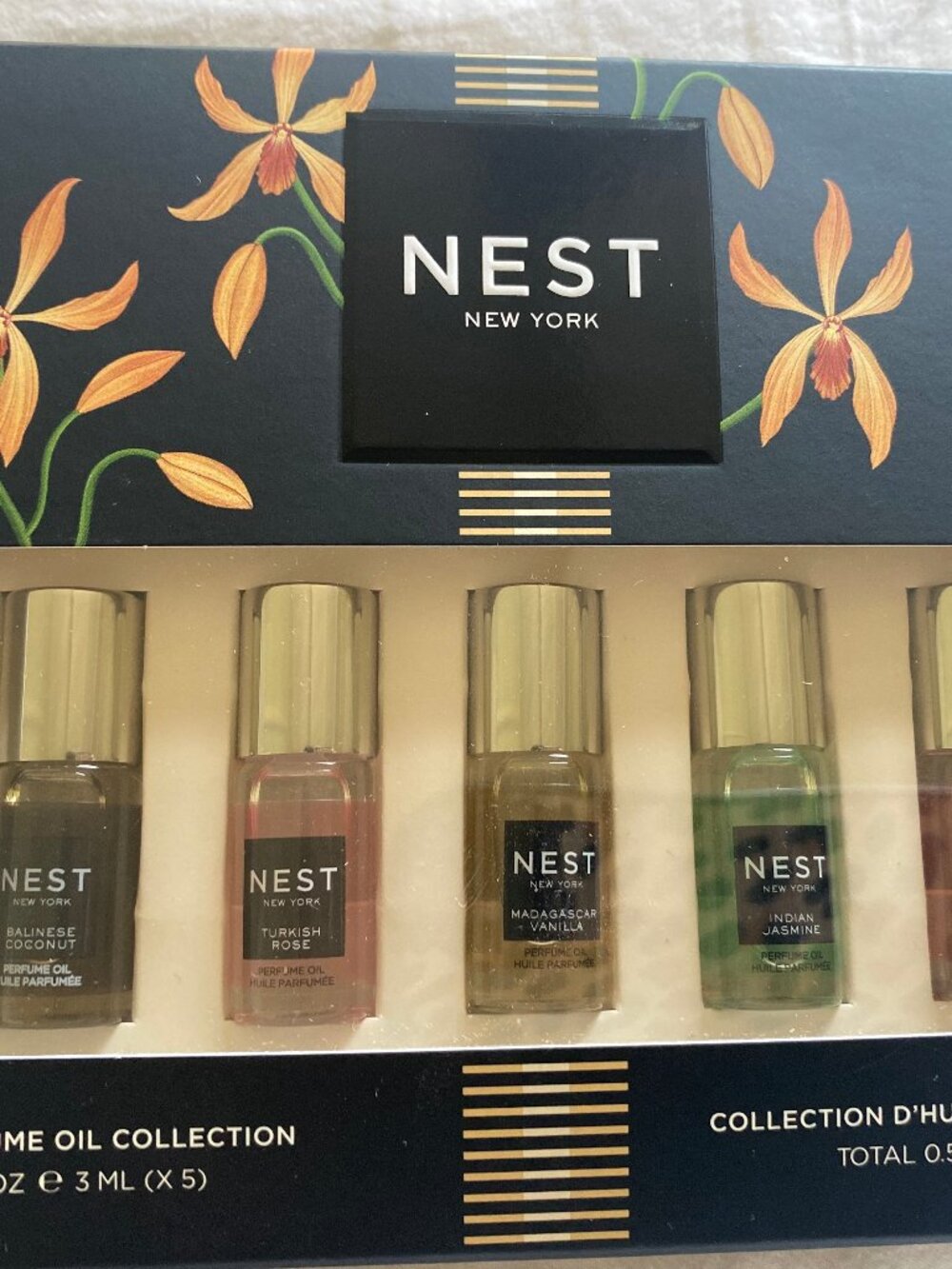 NEST perfume oil collection